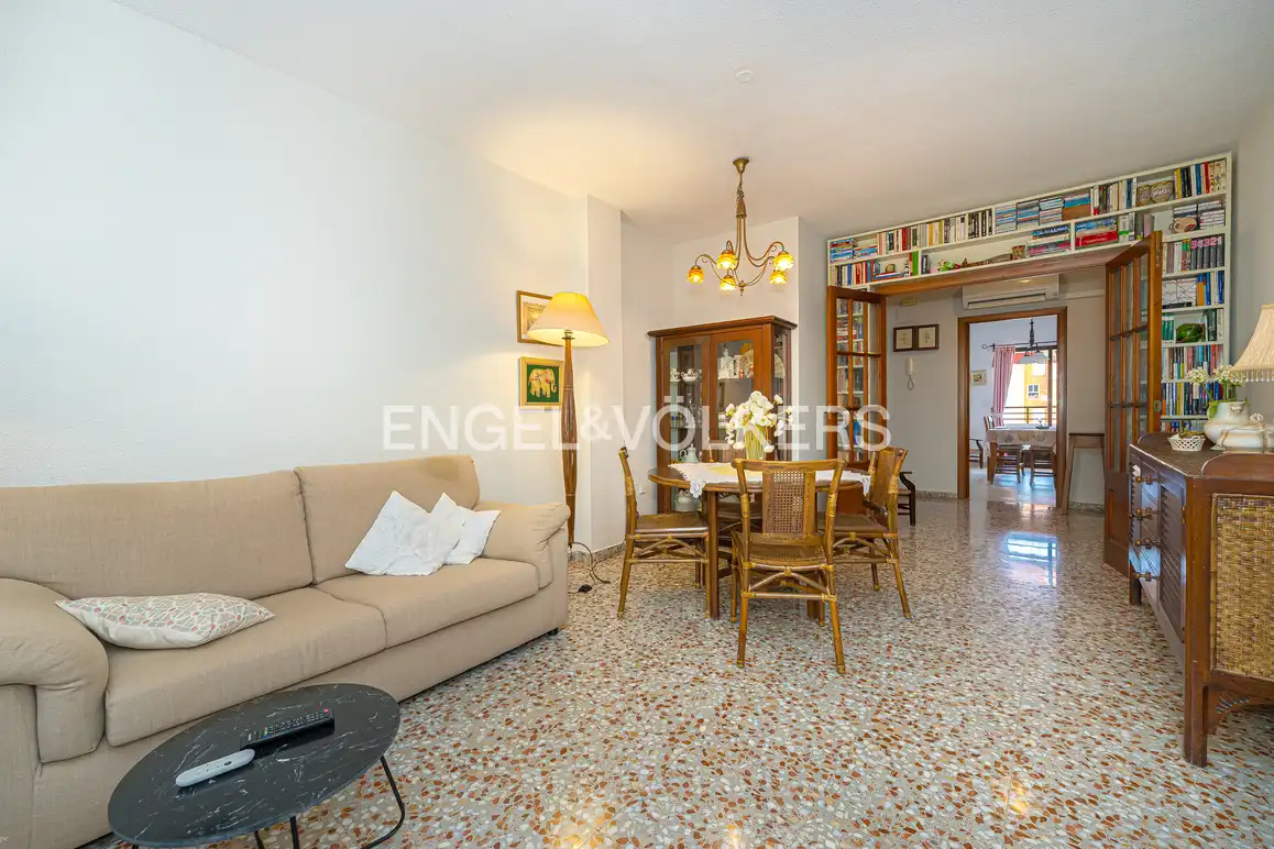 Sala de estar de Piso en venta en Villajoyosa / La Vila Joiosa con Aire acondicionado y Terraza