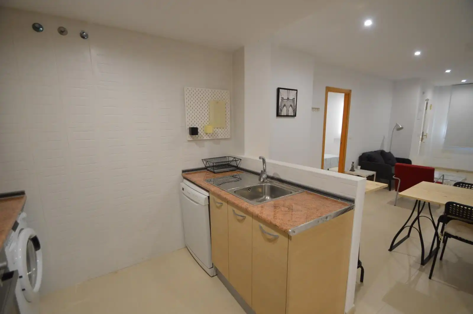 Kitchen of Flat for sale in Benicarló  with Furnished, Oven and Balcony