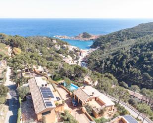 Exterior view of Single-family semi-detached for sale in Begur  with Air Conditioner, Heating and Private garden
