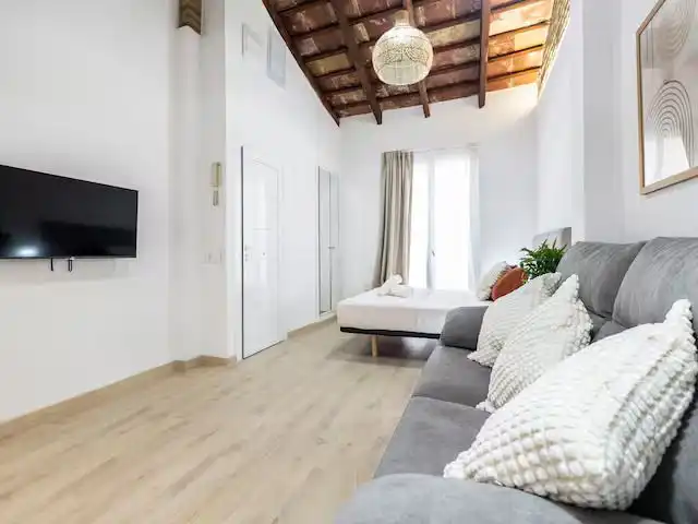 Sala de estar de Piso en venta en  Valencia Capital con Aire acondicionado, Terraza y Balcón