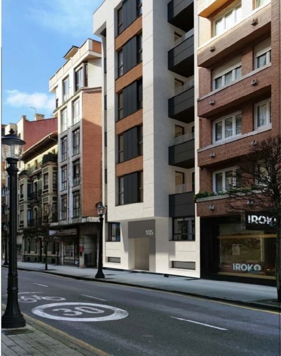 Vista exterior de Ático en venta en Gijón  con Calefacción y Trastero