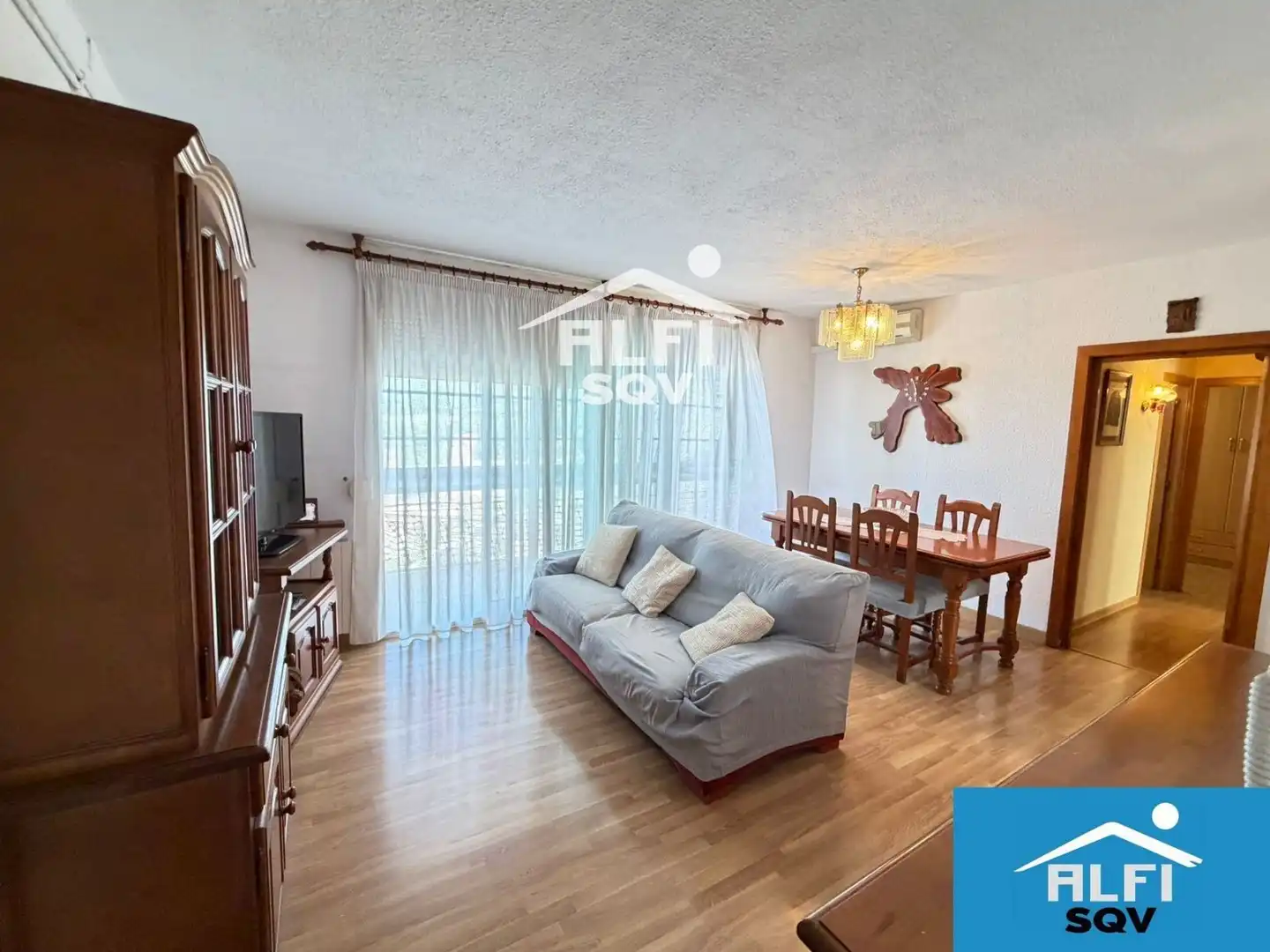 Sala de estar de Piso en venta en Sant Quirze del Vallès con Aire acondicionado y Terraza