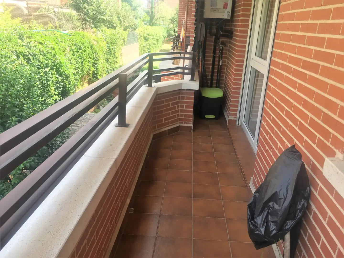 Terraza de Apartamento de alquiler en Pozuelo de Alarcón con Calefacción, Parquet y Terraza