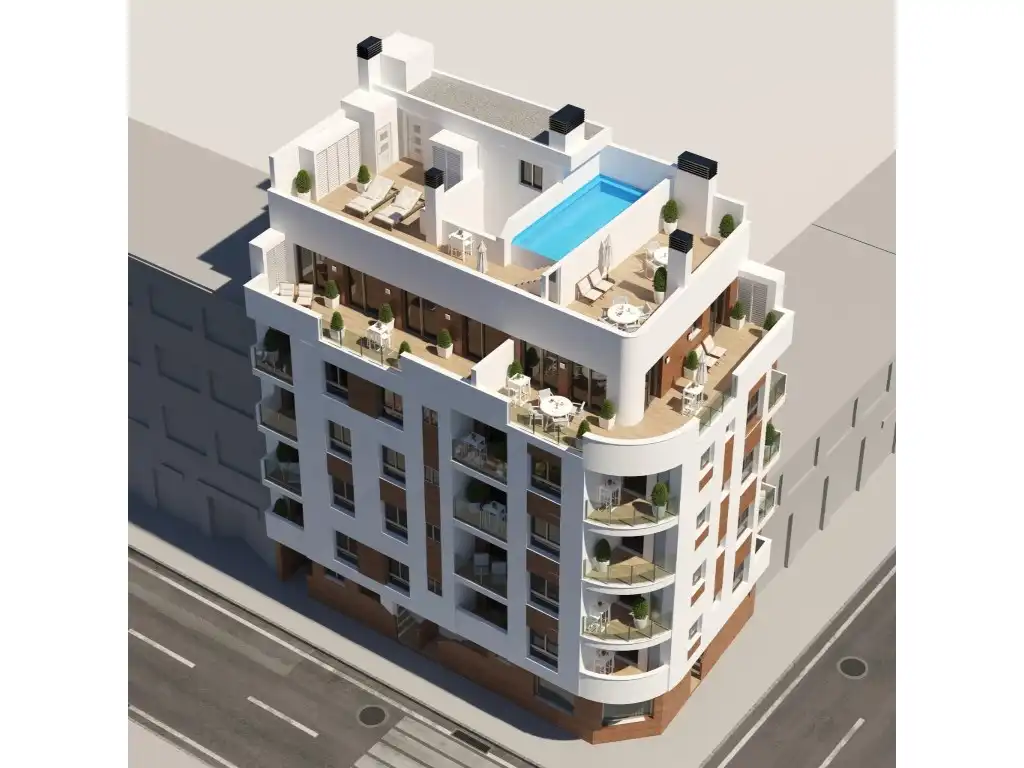 Penthouse mit Pool zum Verkauf in Centro