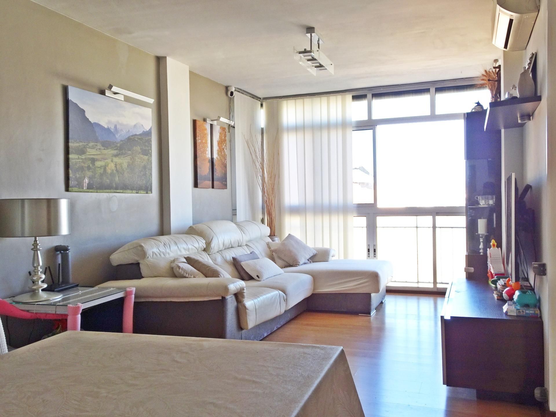 Living room of Flat for sale in Málaga Capital  with Air Conditioner