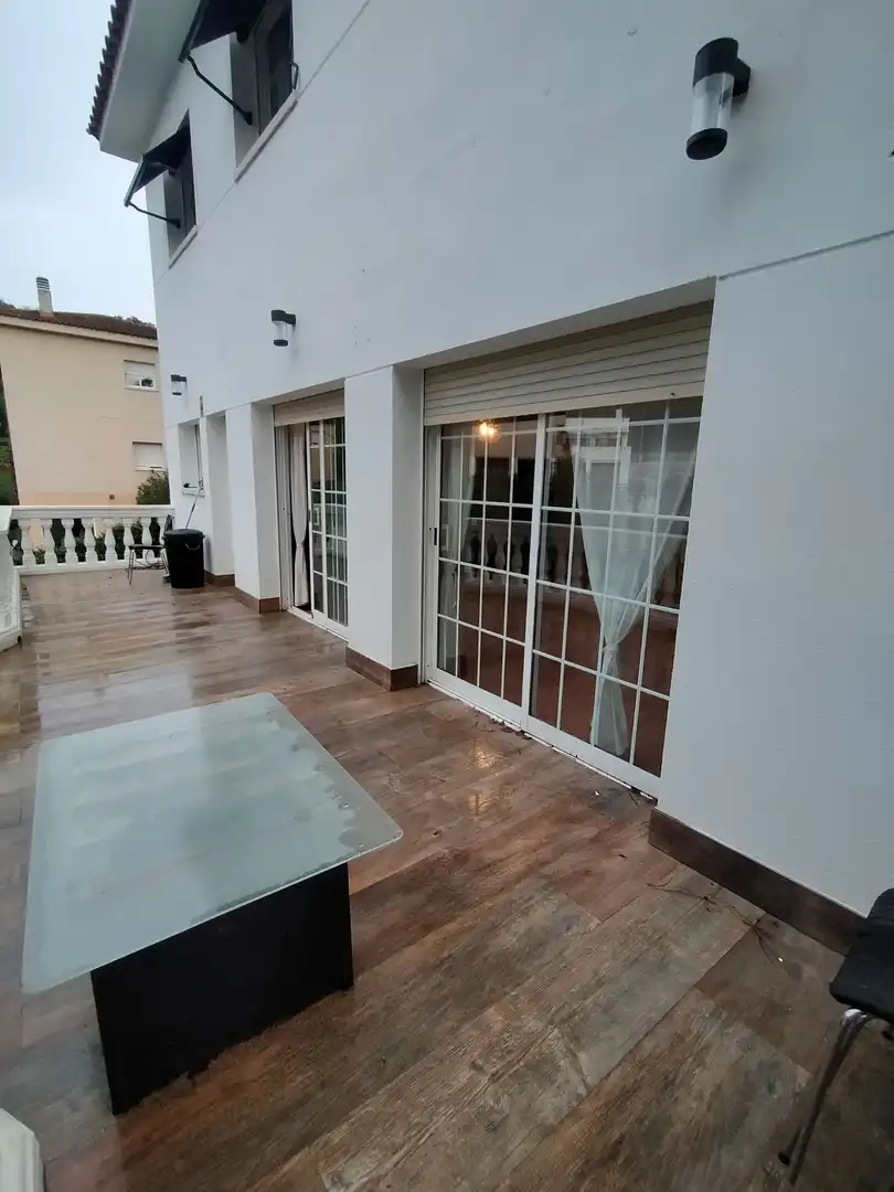 Terraza de Casa o chalet de alquiler en Dosrius con Aire acondicionado, Calefacción y Jardín privado
