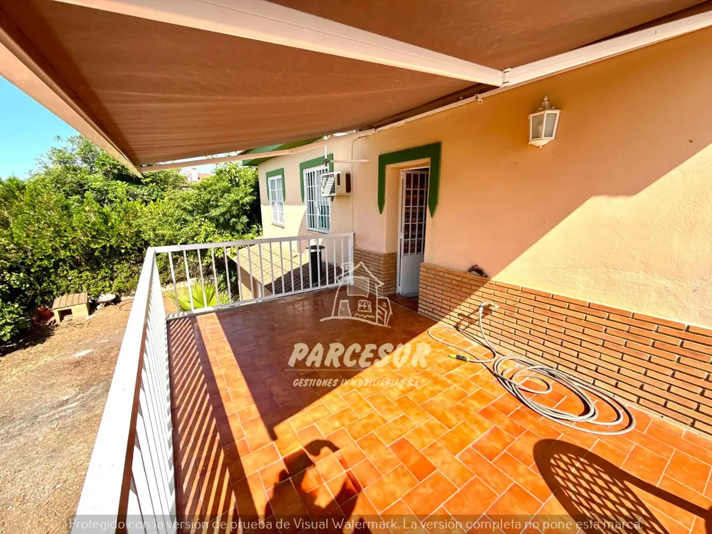 Terrassa de Finca rústica en venda en Almodóvar del Río amb Aire condicionat, Jardí privat i Terrassa