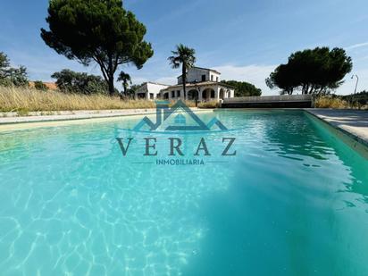 Swimming pool of House or chalet for sale in San Román de los Montes  with Private garden, Terrace and Storage room