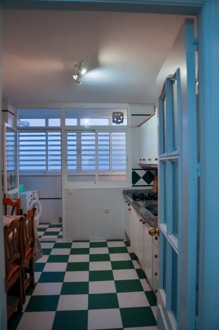 Kitchen of Flat for sale in Málaga  with Balcony