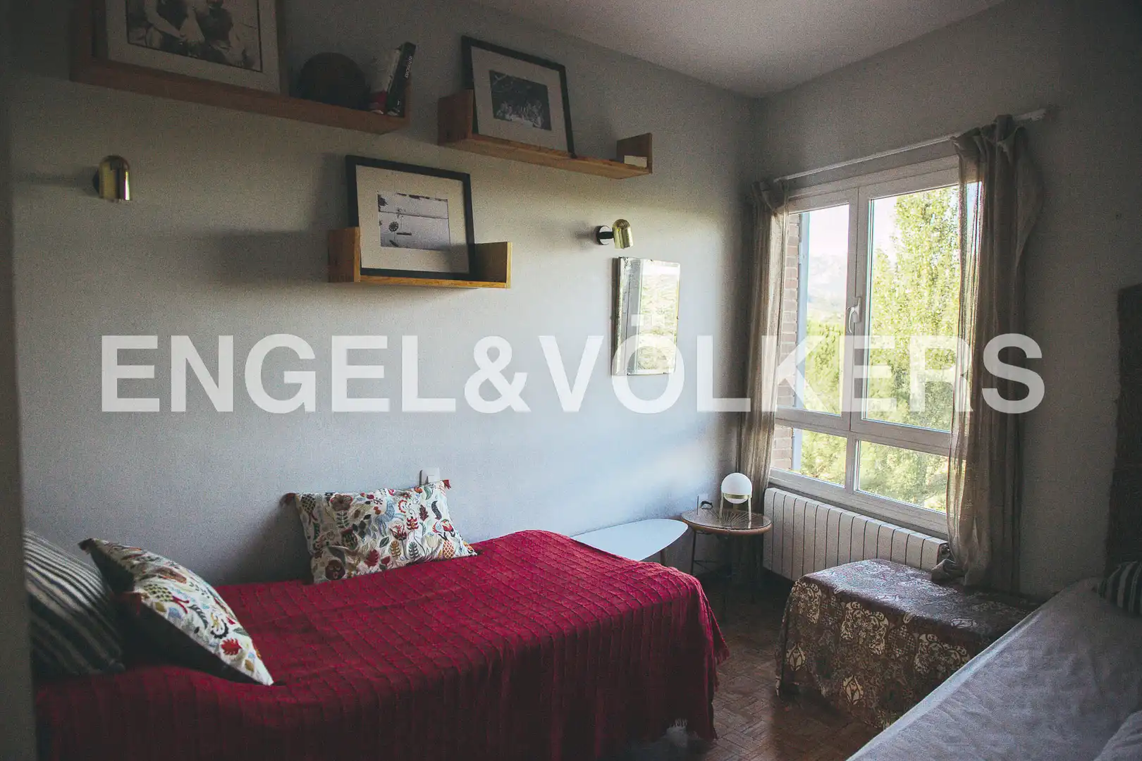 Bedroom of Houses for rent in El Boalo - Cerceda – Mataelpino  with Air Conditioner, Heating and Private garden