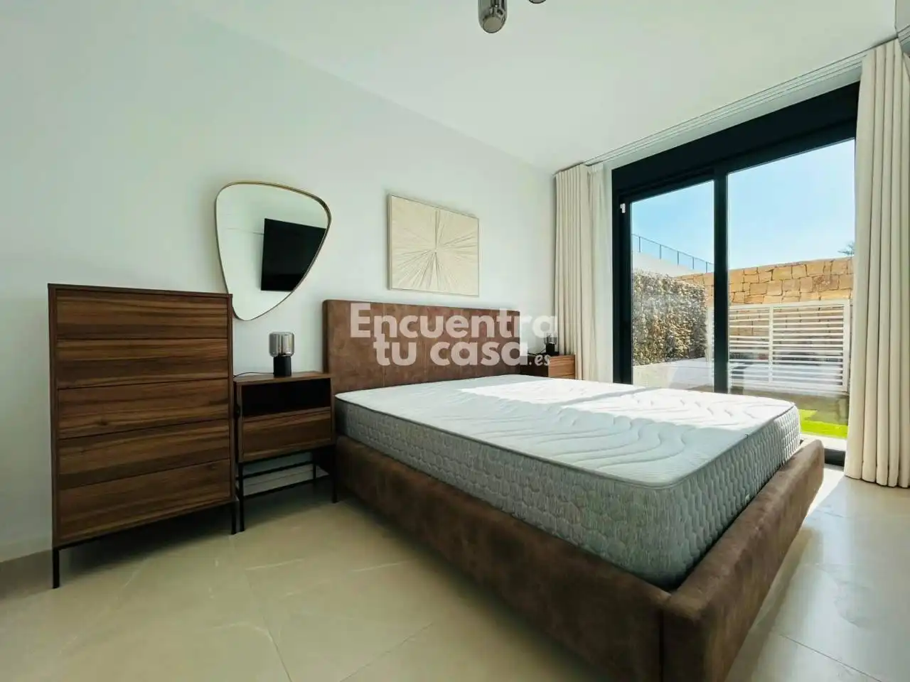 Schlafzimmer von Wohnung zur Miete in Finestrat mit Klimaanlage, Heizung und Terrasse