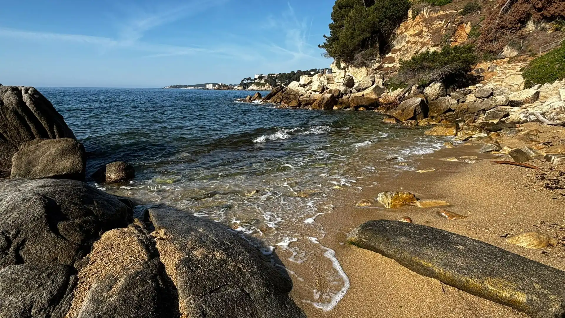 Außenansicht von Wohnungen zur Miete in Calonge i Sant Antoni mit Klimaanlage, Parkett und Terrasse