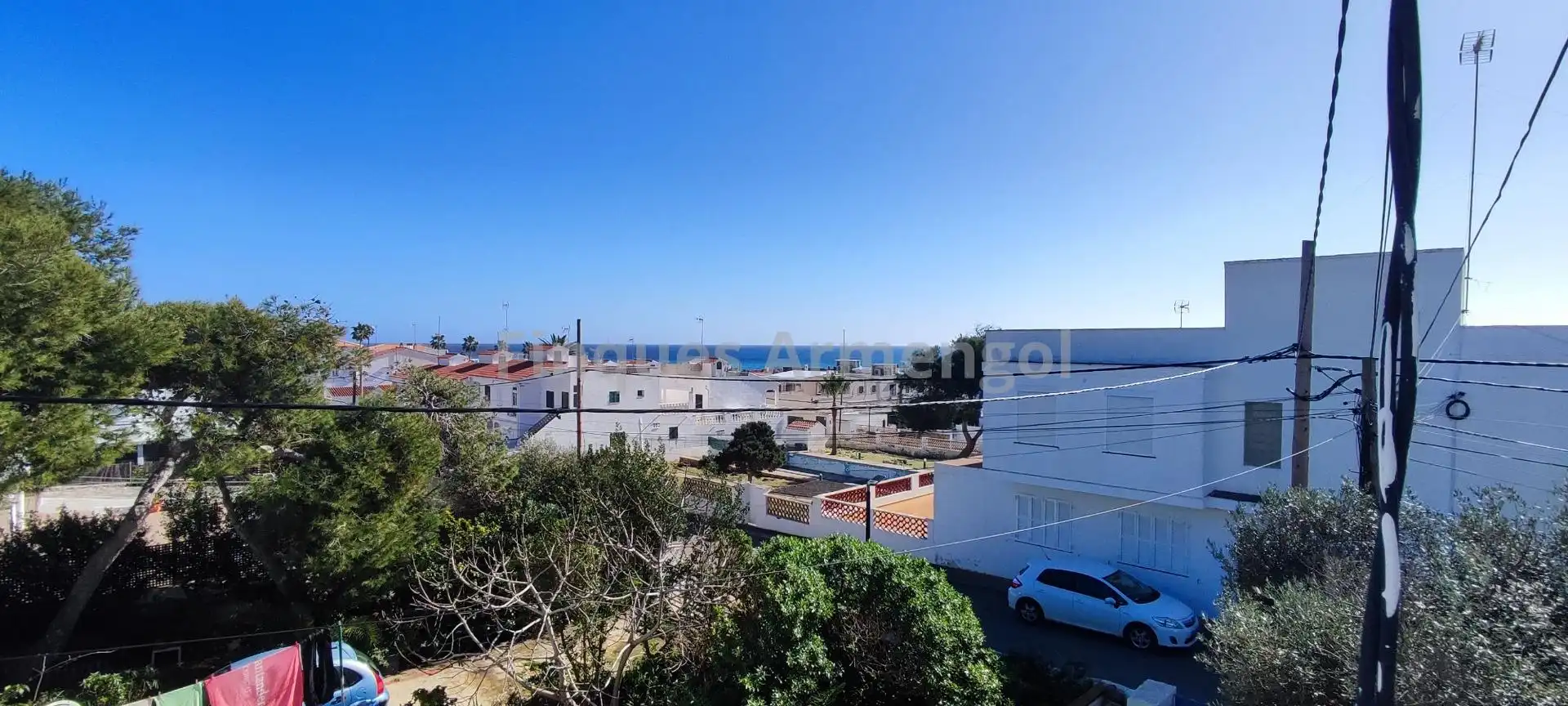 Exterior view of Houses for sale in Sant Lluís  with Private garden and Terrace