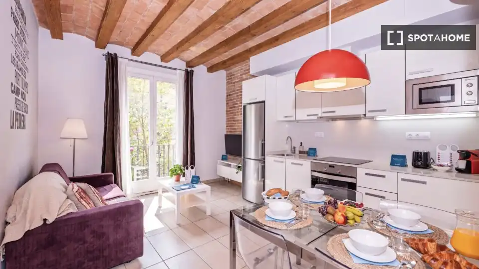 Flat with terrace to rent in Eixample, imagen 5