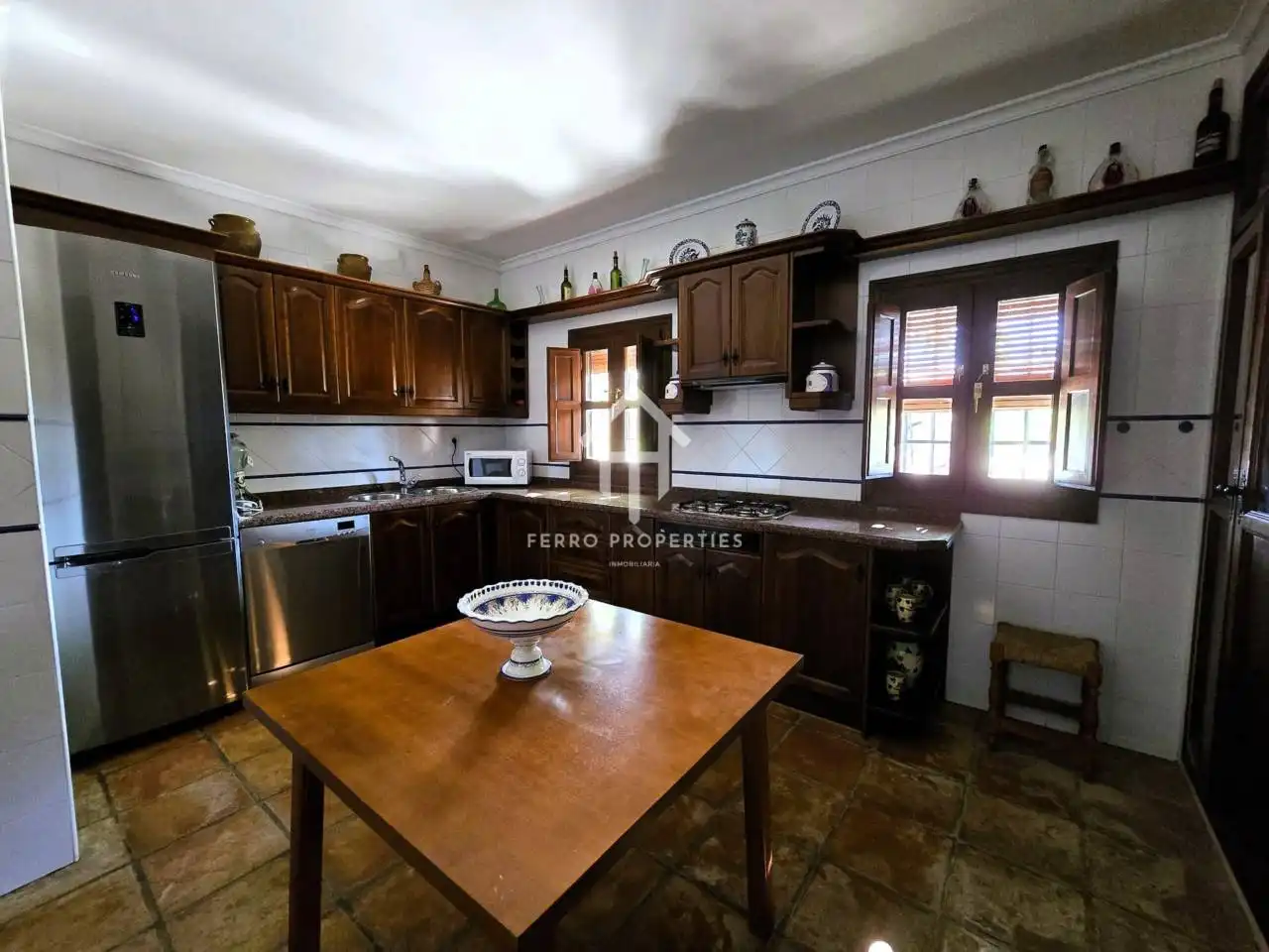 Cocina de Casa o chalet en venta en Salar con Jardín privado, Terraza y Piscina
