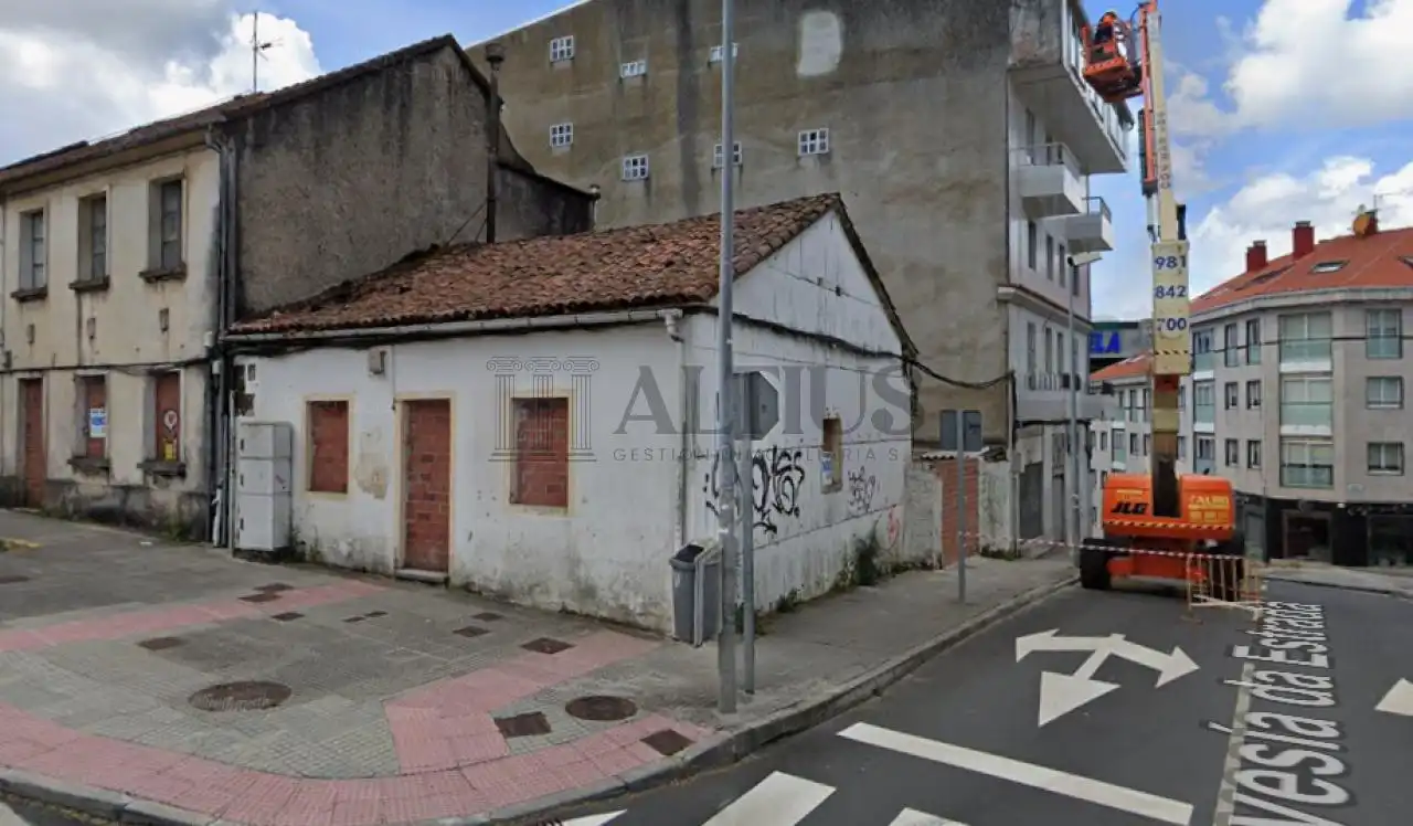 Vista exterior de Casa o chalet en venta en Santiago de Compostela 