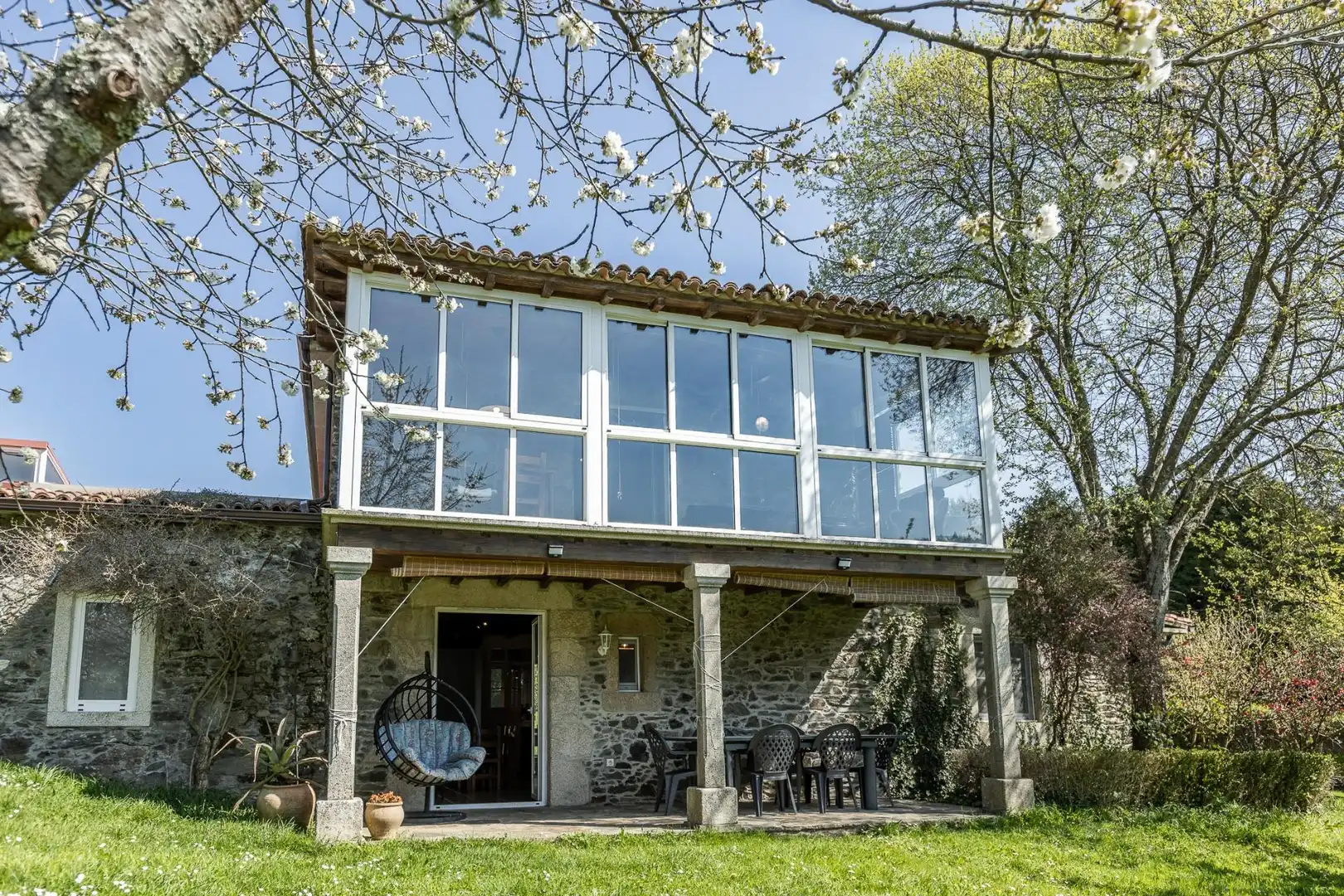 Vista exterior de Casa o chalet en venta en Cesuras con Jardín privado, Terraza y Trastero