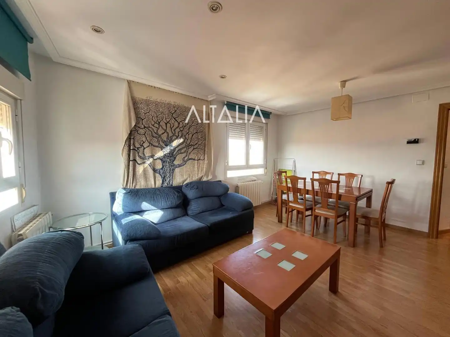 Living room of Flat for sale in Cuenca  with Heating and Furnished