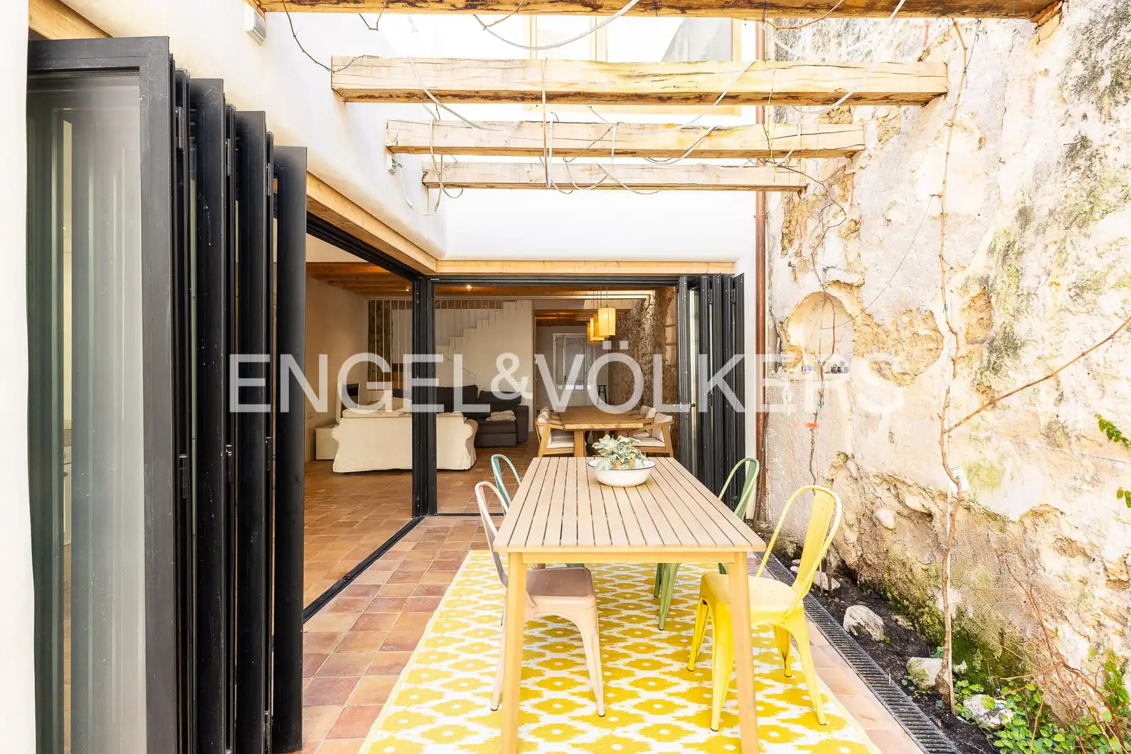 Terrace of Houses for rent in Sant Pol de Mar  with Air Conditioner, Heating and Parquet flooring