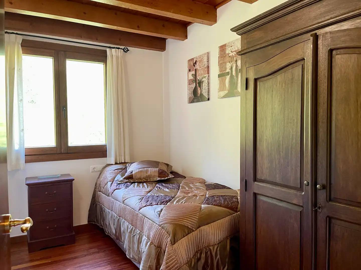 Bedroom of Duplexes for sale in Setcases  with Heating, Parquet flooring and Furnished