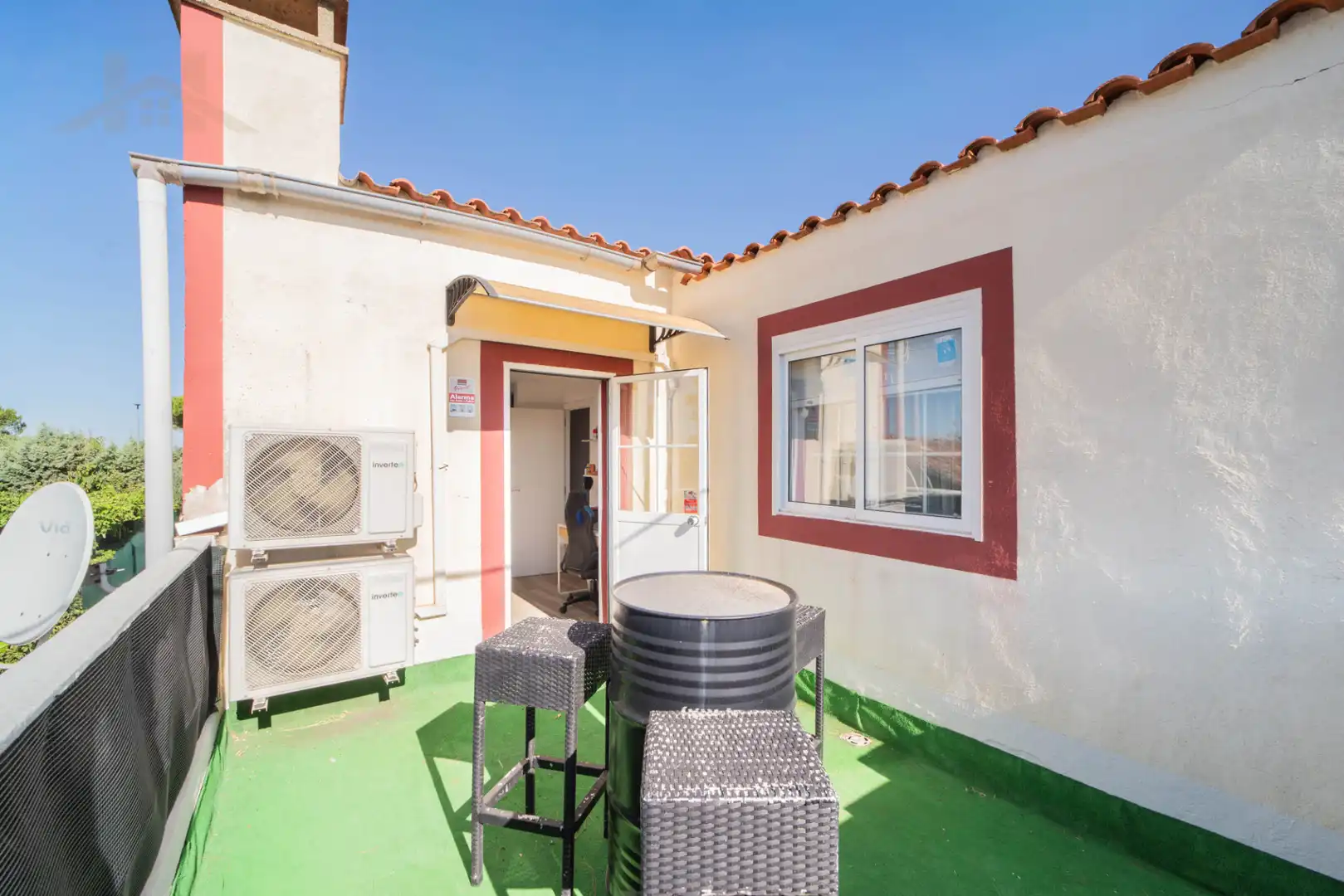 Terrassa de Casa o xalet en venda en Batres amb Aire condicionat, Calefacció i Jardí privat