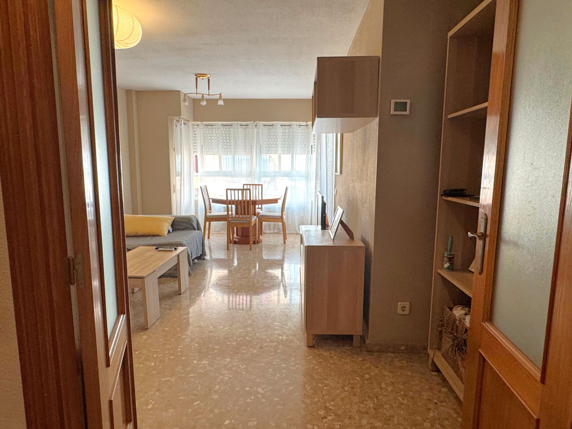 Living room of Flat for sale in  Valencia Capital  with Balcony