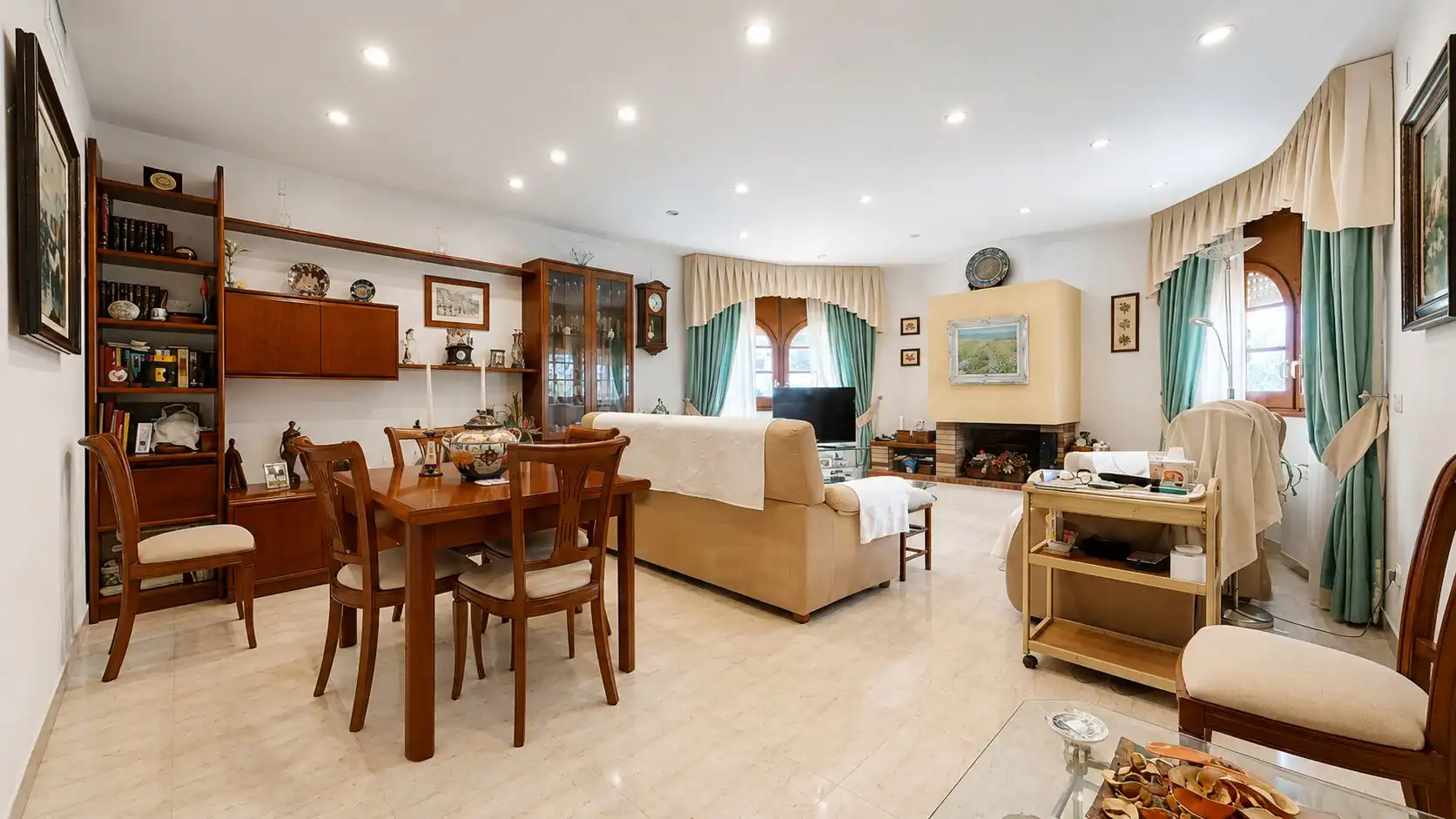 Sala de estar de Casa o chalet en venta en El Vendrell con Aire acondicionado, Calefacción y Terraza