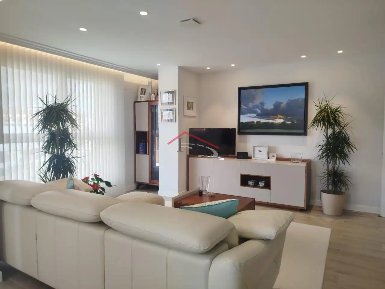 Wohnzimmer von Wohnung zum Verkauf in León Capital  mit Heizung, Terrasse und Abstellraum