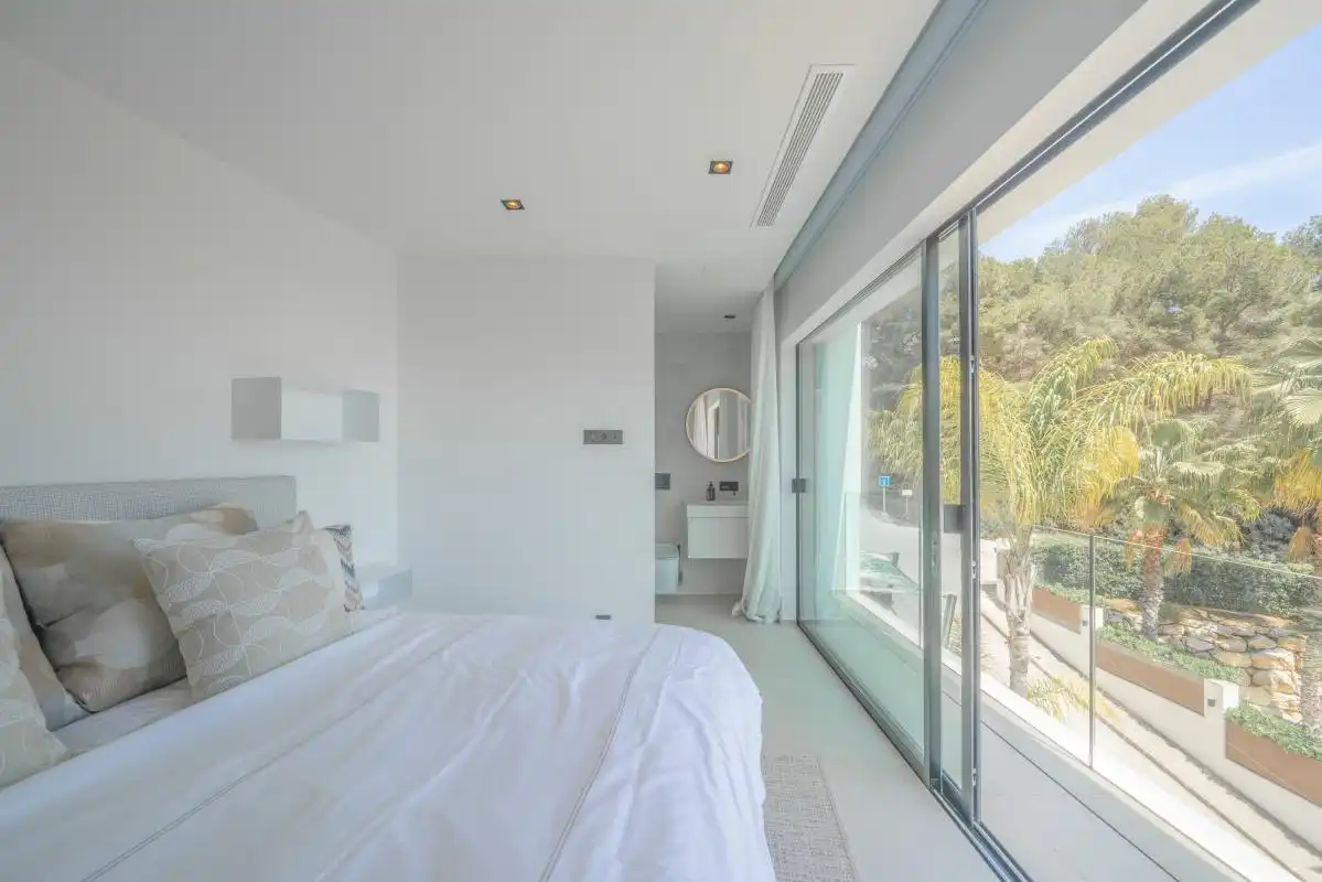 Bedroom of Detached homes for sale in Jávea / Xàbia  with Air Conditioner, Heating and Terrace