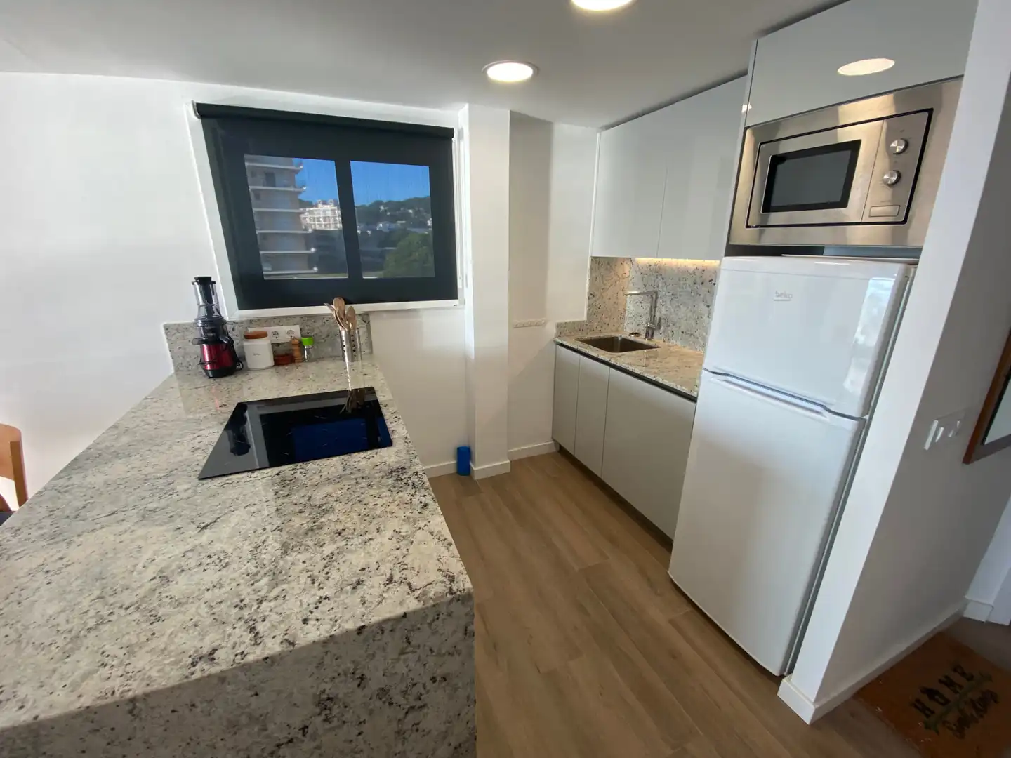 Cocina de Apartamento en venta en Calonge i Sant Antoni con Terraza, Amueblado y Horno
