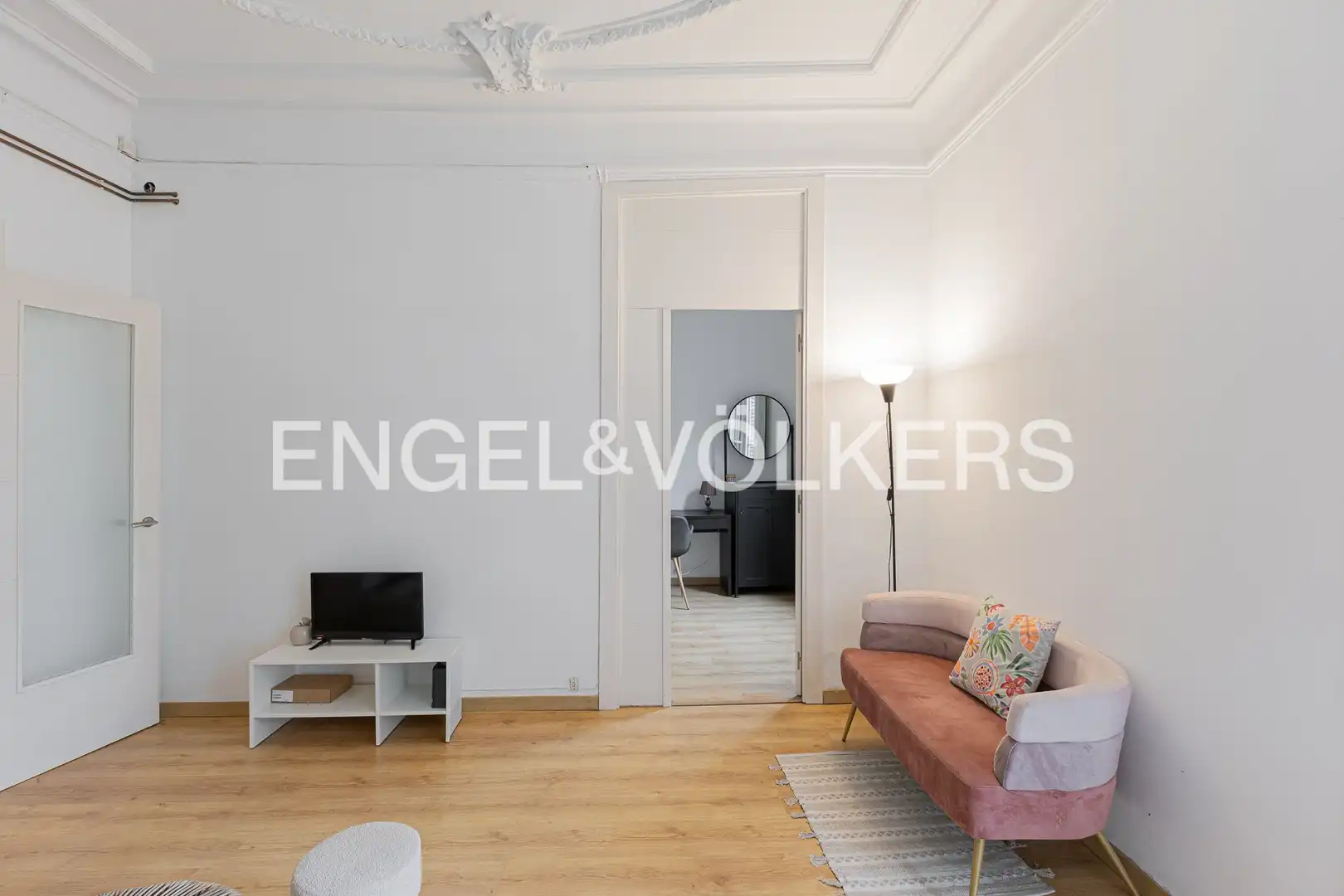 Sala de estar de Piso en venta en Eixample