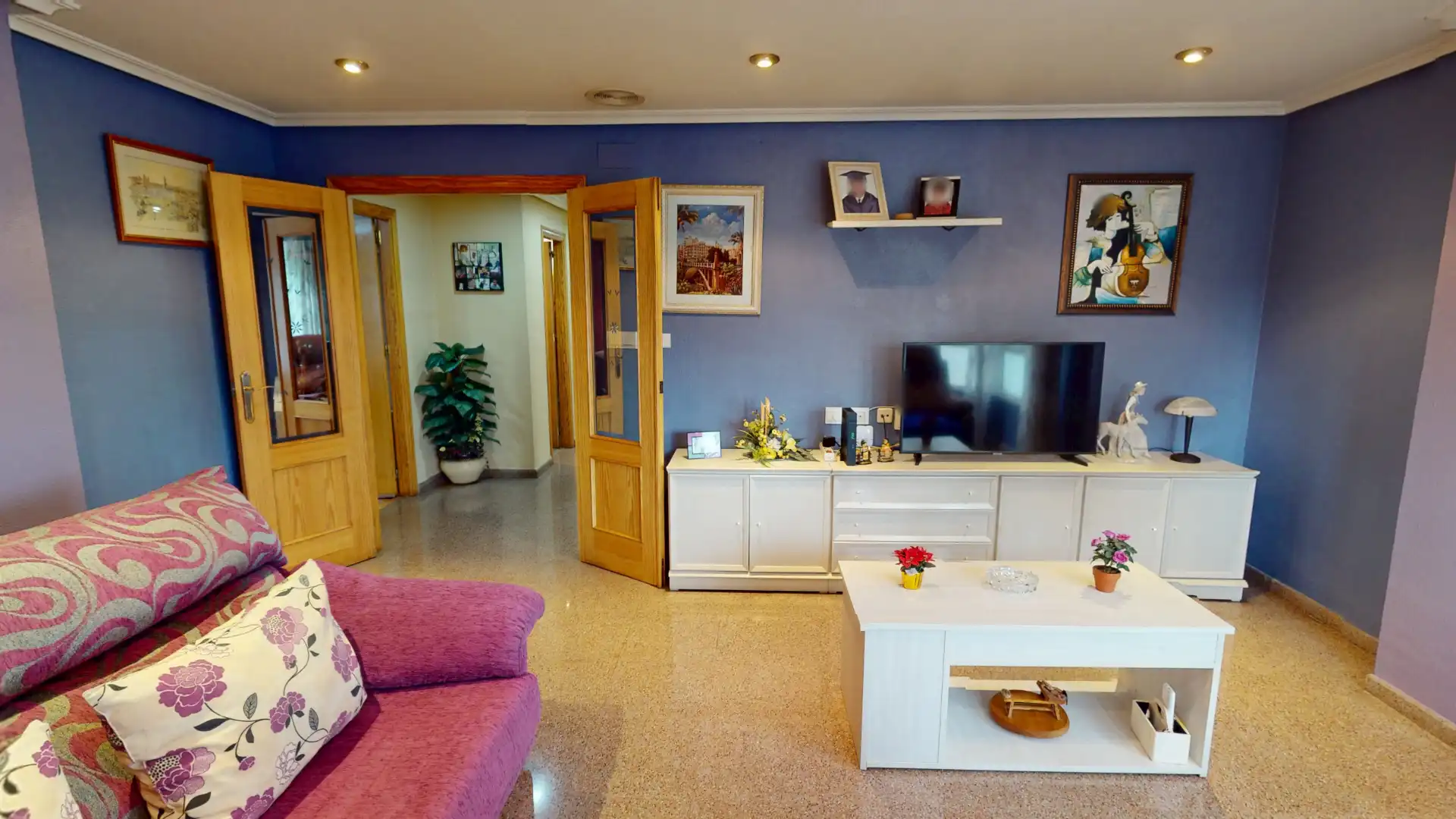 Sala de estar de Piso en venta en Elche ciudad