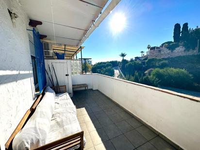 Terrasse von Wohnungen zum verkauf in Mijas mit Klimaanlage