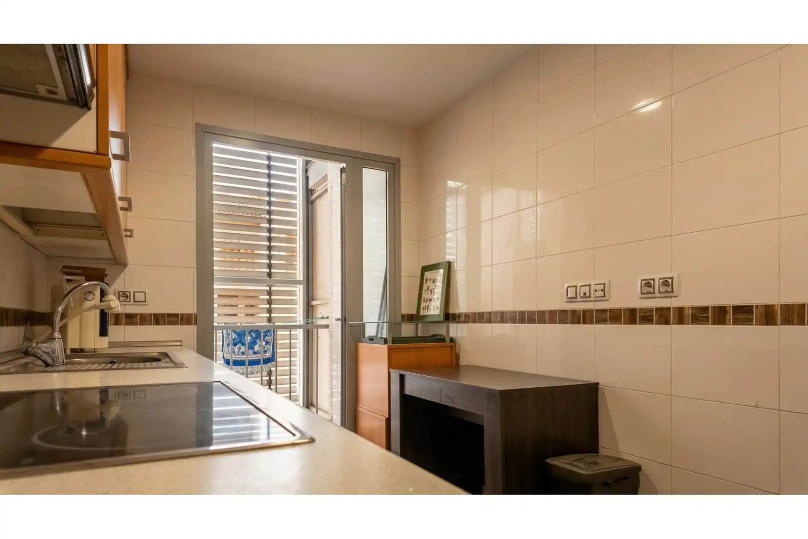 Kitchen of Flat for sale in Alicante / Alacant  with Air Conditioner, Heating and Private garden