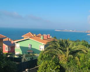 Exterior view of House or chalet for sale in Carreño  with Heating, Private garden and Terrace