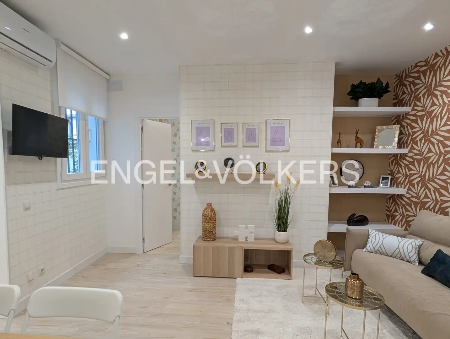 Wohnung zum Verkauf in Madrid mit Klimaanlage, Heizung und Möbliert