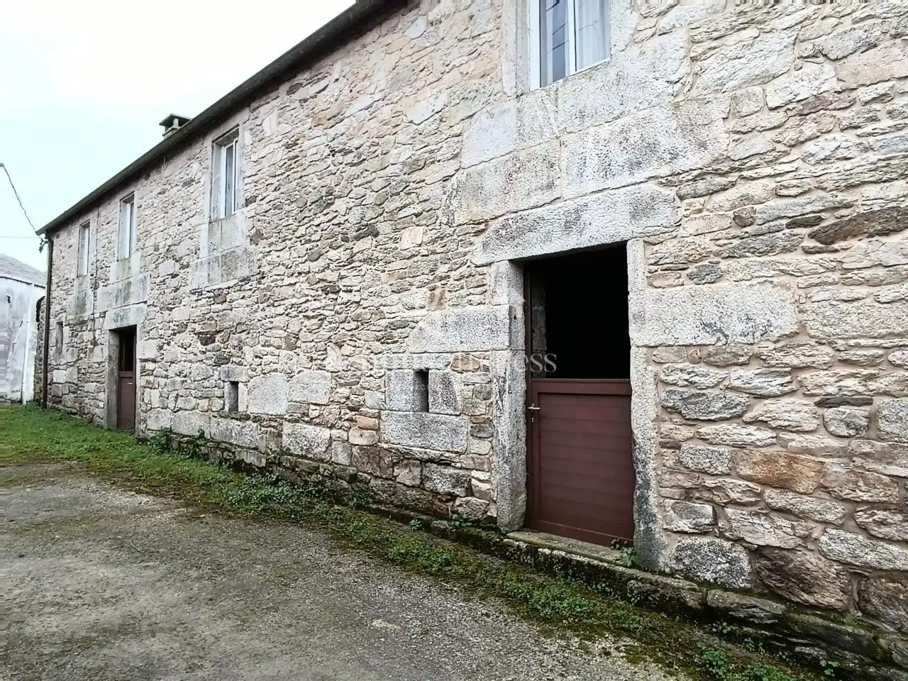 Vista exterior de Finca rústica en venta en Friol con Calefacción, Jardín privado y Terraza