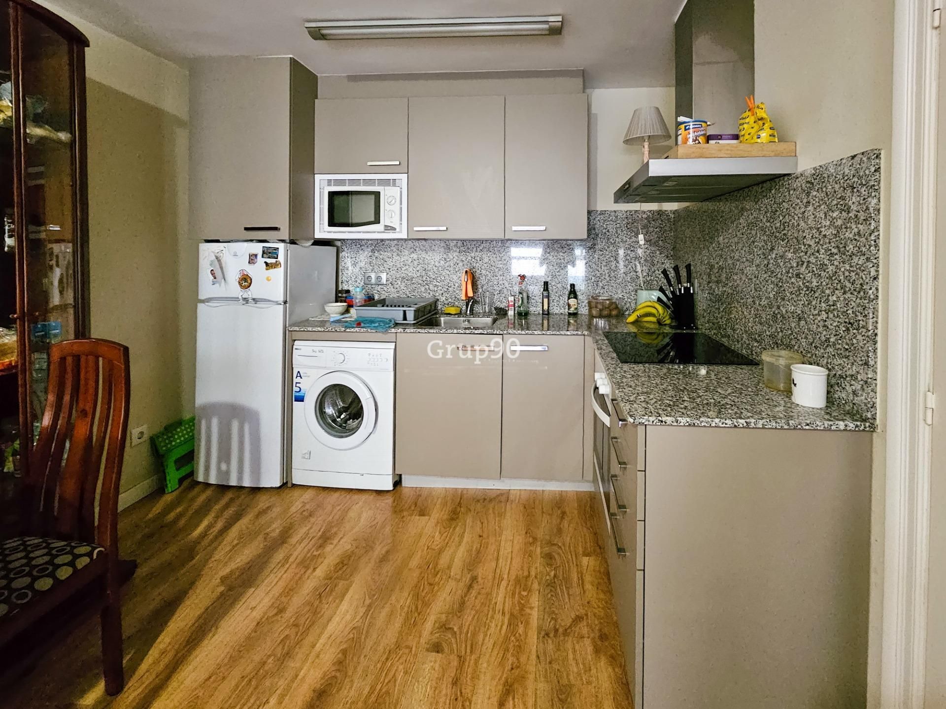 Kitchen of Flat for sale in  Lleida Capital  with Air Conditioner and Balcony