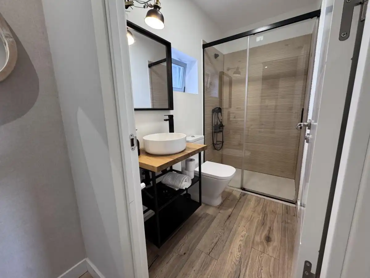 Bathroom of Detached homes for sale in Llanes  with Heating, Terrace and Furnished
