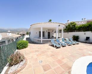 Exterior view of Single-family semi-detached for sale in Alcaucín  with Heating, Private garden and Terrace