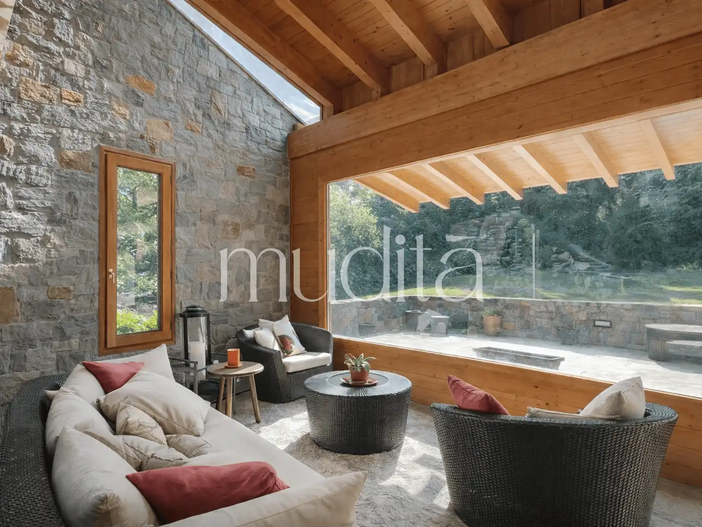 Terraza de Casa o chalet en venta en Seva con Calefacción, Jardín privado y Terraza