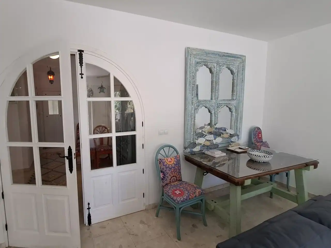 Dining room of Apartments for sale in Mojácar  with Air Conditioner, Terrace and Swimming Pool