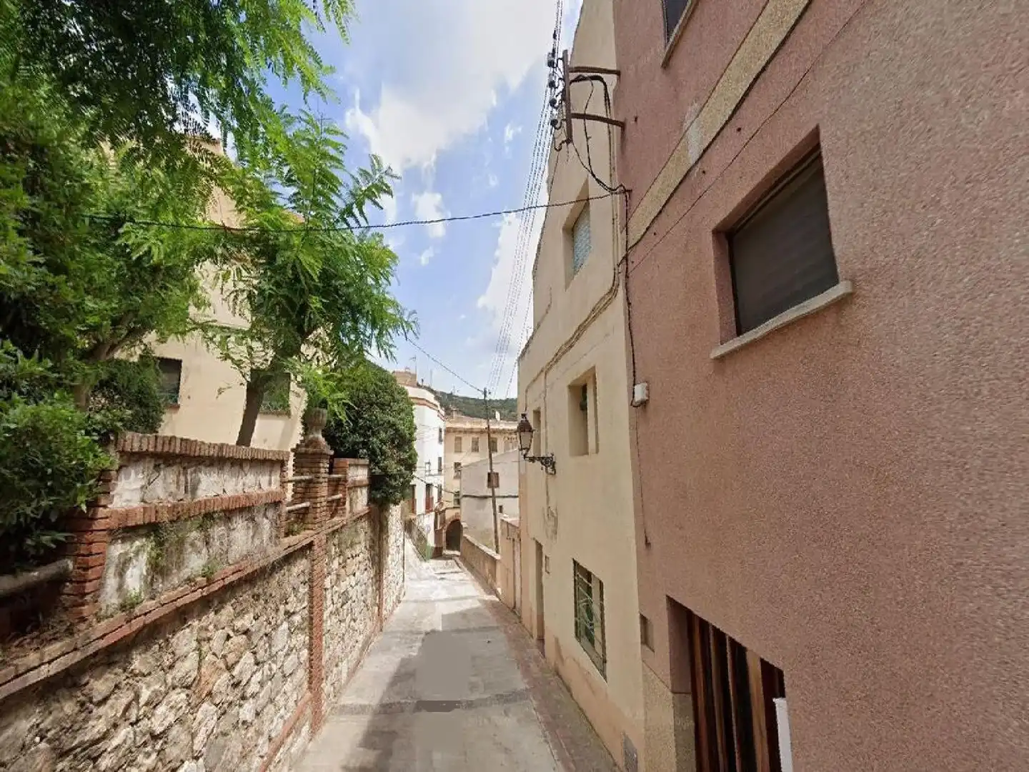 Vista exterior de Piso en venta en La Riba