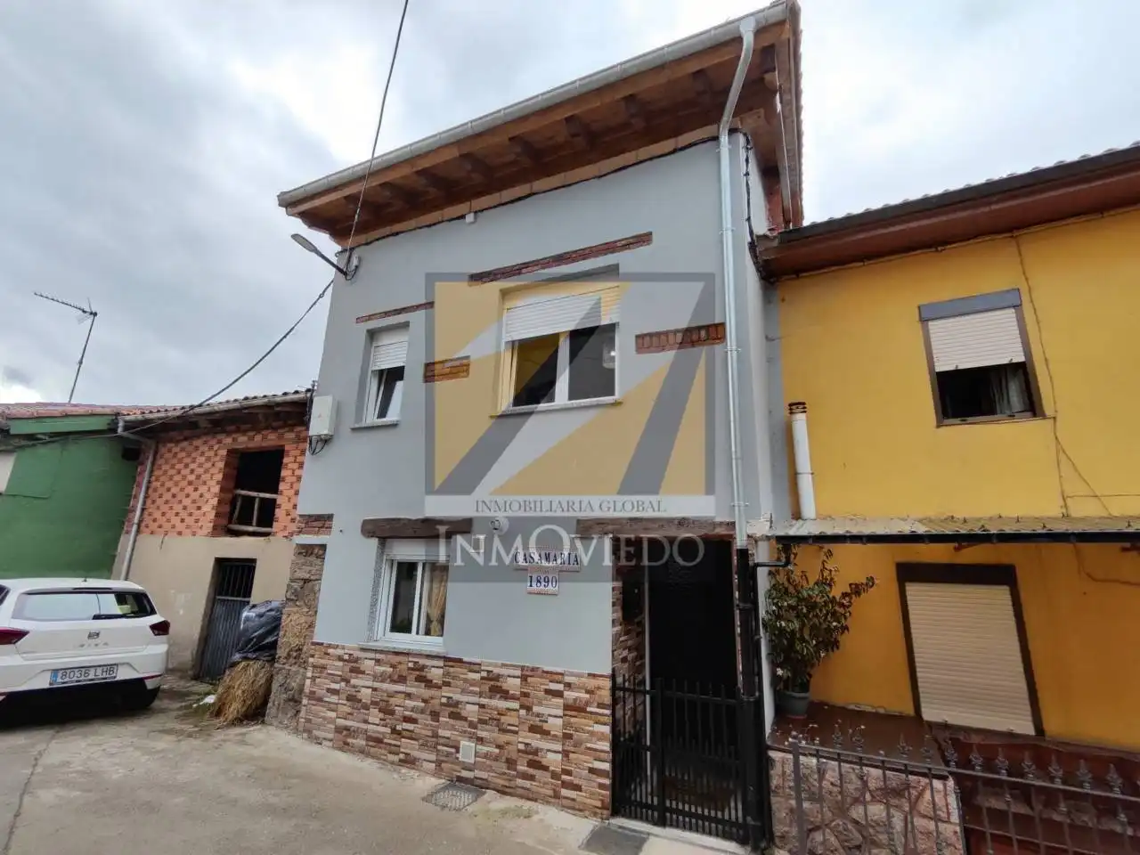 Vista exterior de Casa o chalet en venta en Riosa con Terraza