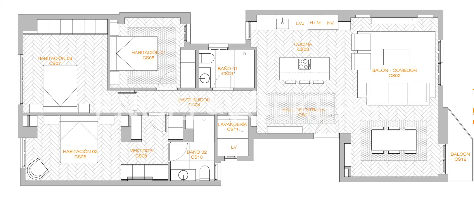 Flat with terrace for sale in Carrer de Borriana, imagen 36