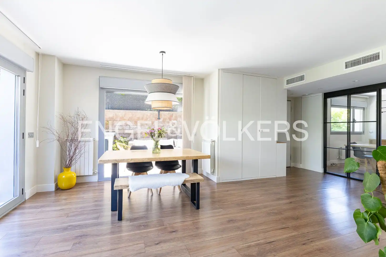 Dining room of Detached homes for rent in Boadilla del Monte  with Air Conditioner, Heating and Private garden