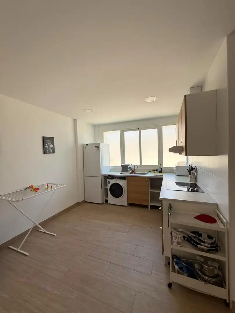 Kitchen of Flat for sale in Murcia  with Air Conditioner, Private garden and Furnished