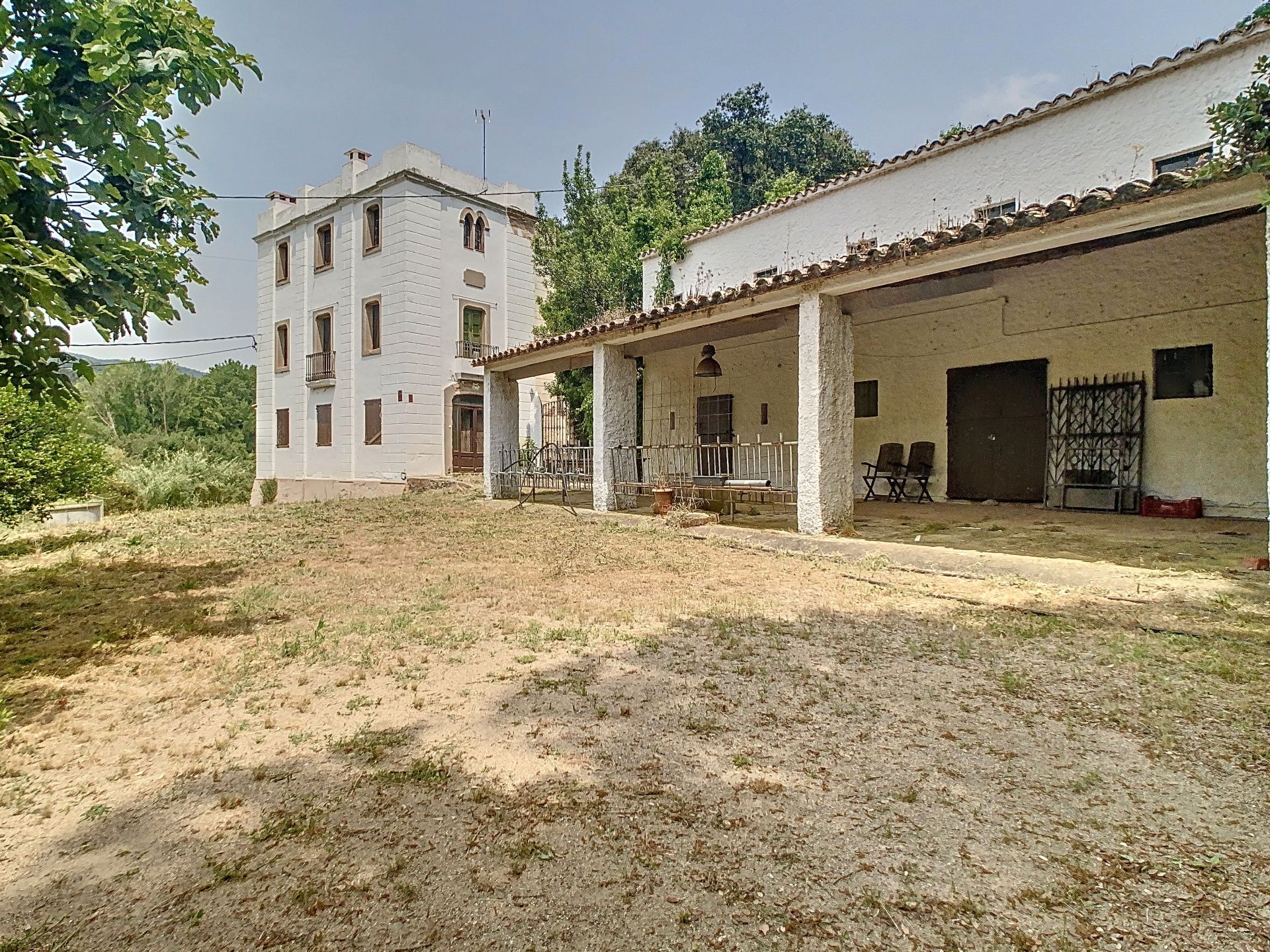Exterior view of Country house for sale in Sant Cebrià de Vallalta  with Private garden