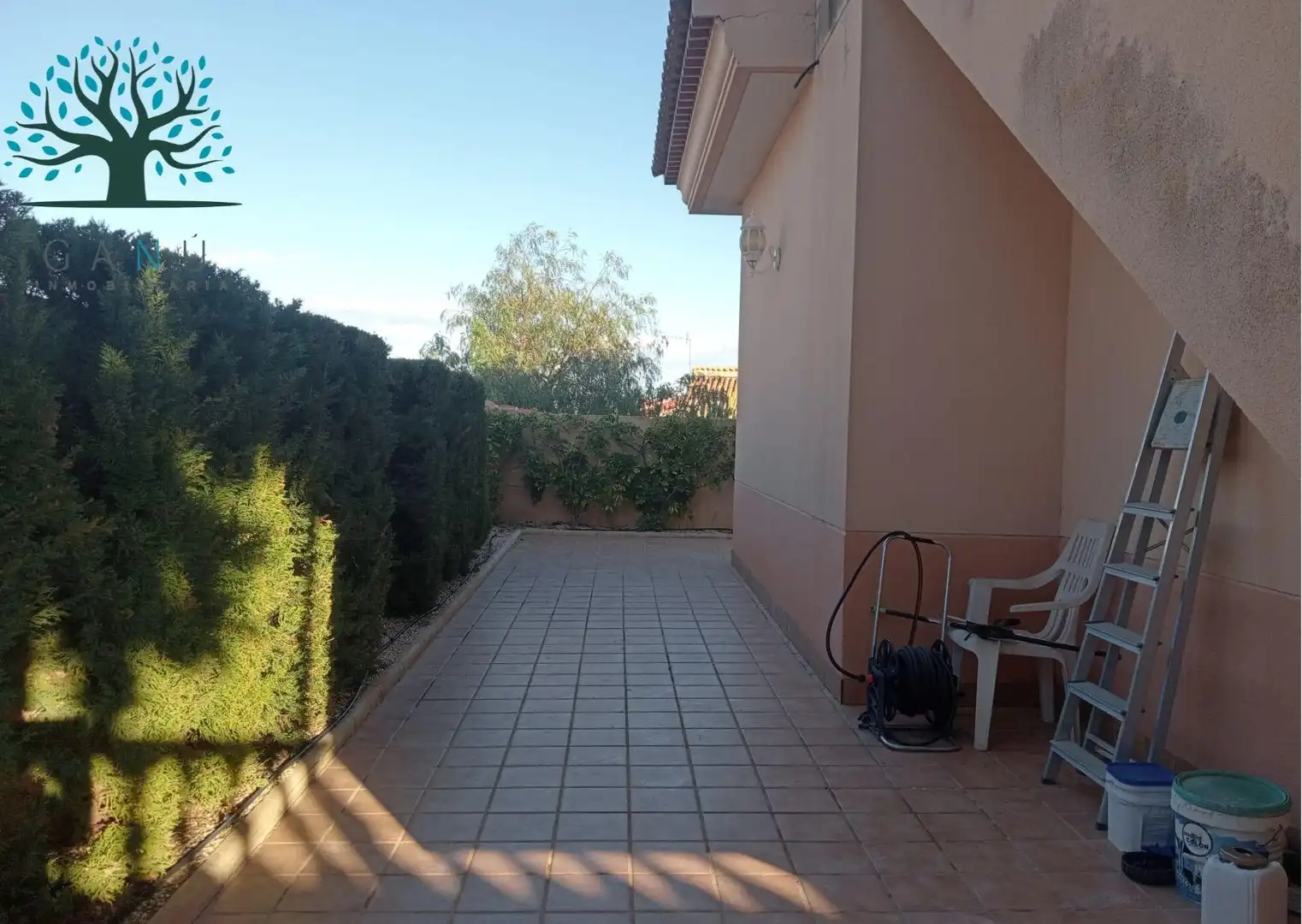 Terrassa de Casa o xalet en venda en Mazarrón amb Calefacció, Jardí privat i Terrassa