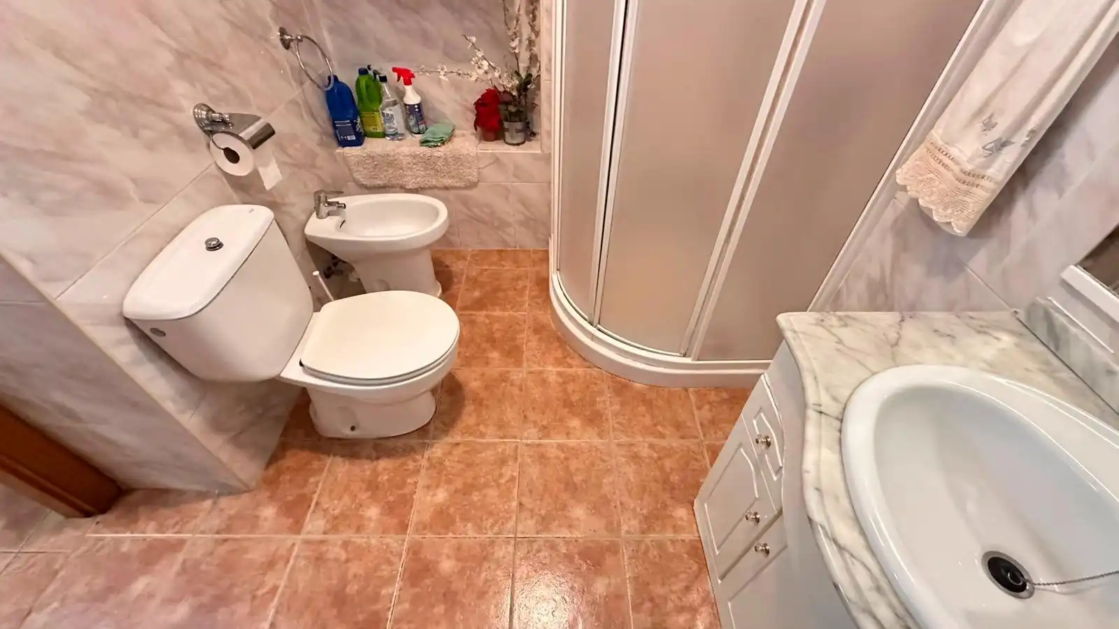 Baño de Casa o chalet en venta en Manuel con Aire acondicionado